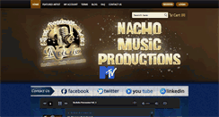 Desktop Screenshot of nachomusicproductions.com